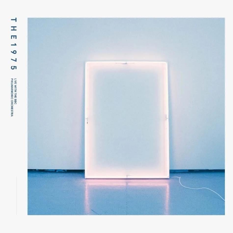 The 1975 Live with the BBC Philharmonic Orchestra cover artwork