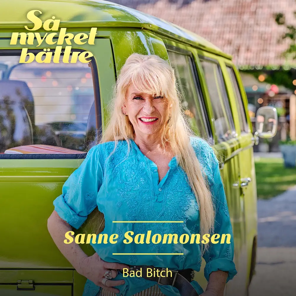 Sanne Salomonsen — Bad Bitch cover artwork
