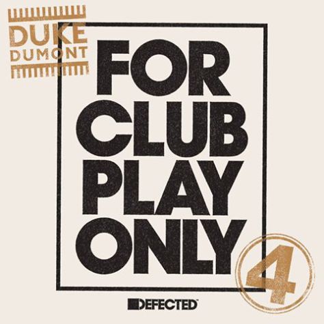 Duke Dumont — Be Here cover artwork