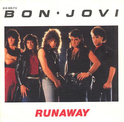 Bon Jovi Runaway cover artwork