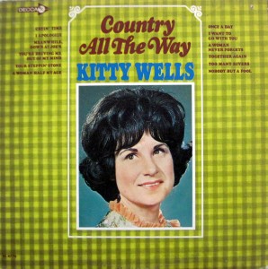 Kitty Wells Country All The Way cover artwork
