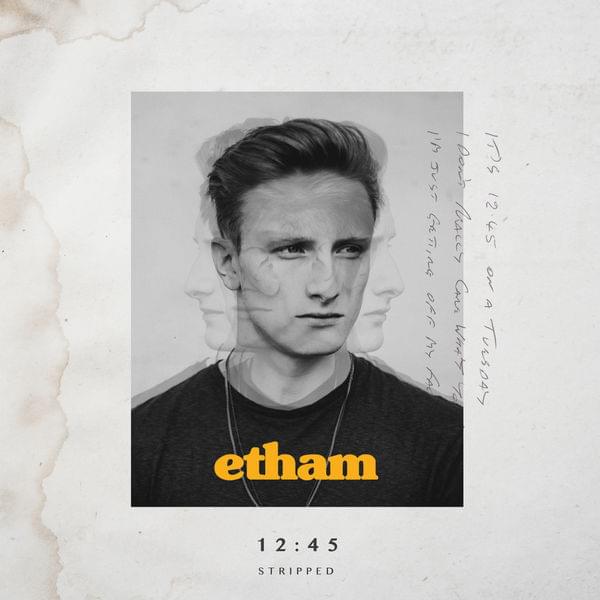 Etham — 12:45 - Stripped cover artwork
