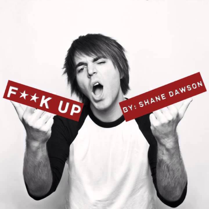 Shane Dawson F**K Up cover artwork