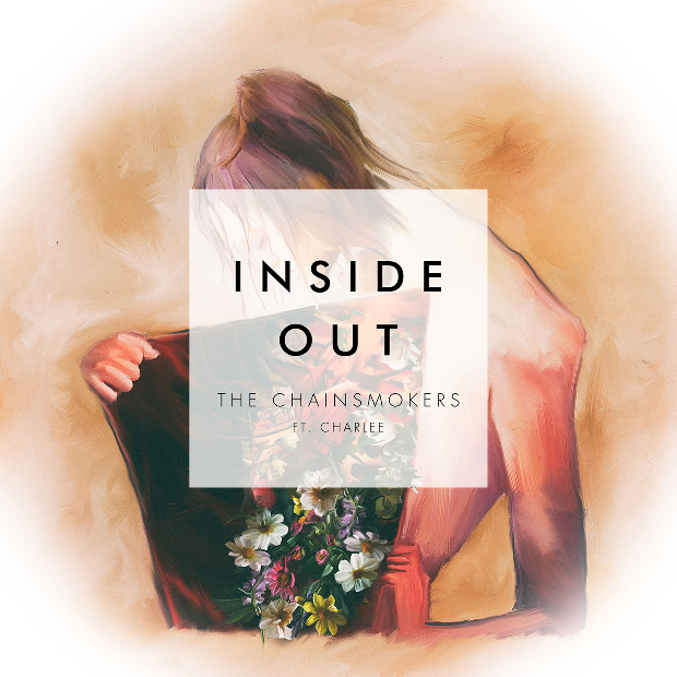 The Chainsmokers ft. featuring Charlee Inside Out cover artwork