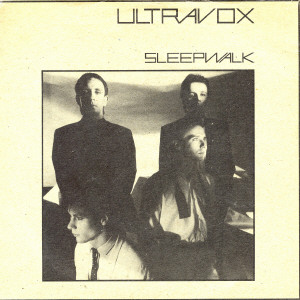 Ultravox — Sleepwalk cover artwork