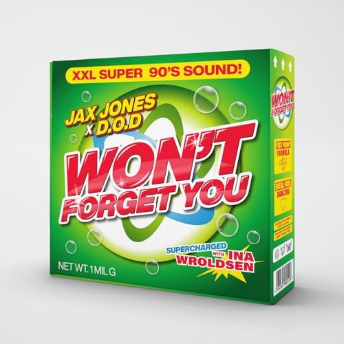 Jax Jones, D.O.D, & Ina Wroldsen — Won&#039;t Forget You cover artwork