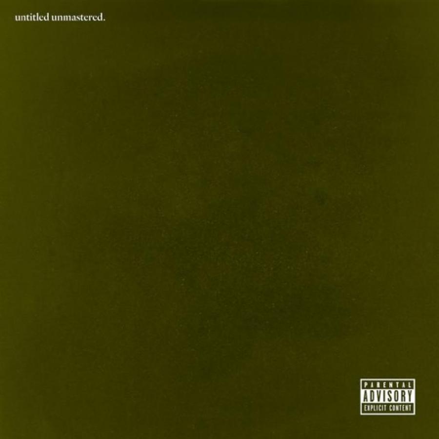 Kendrick Lamar untitled unmastered. cover artwork
