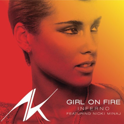 Alicia Keys featuring Nicki Minaj — Girl on Fire (Inferno Version) cover artwork