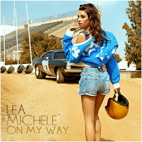 Lea Michele On My Way cover artwork