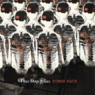 Three Days Grace Human Race cover artwork
