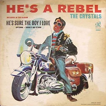 The Crystals He&#039;s a Rebel cover artwork