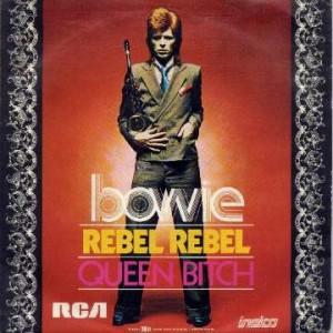 David Bowie Rebel Rebel cover artwork