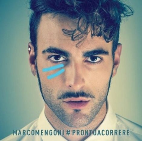 Marco Mengoni #PRONTOACORRERE cover artwork