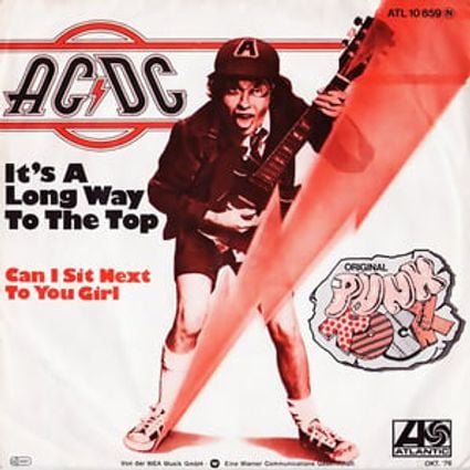 AC/DC — It&#039;s a Long Way to the Top (If You Wanna Rock &#039;N&#039; Roll) cover artwork