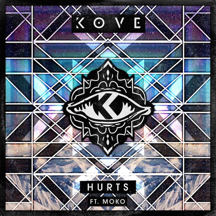 Kove featuring Moko — Hurts cover artwork