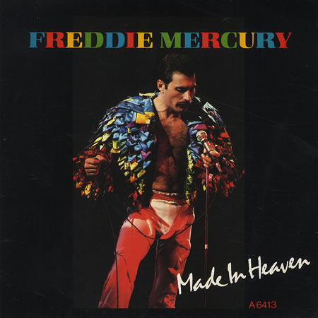 Freddie Mercury Made In Heaven cover artwork