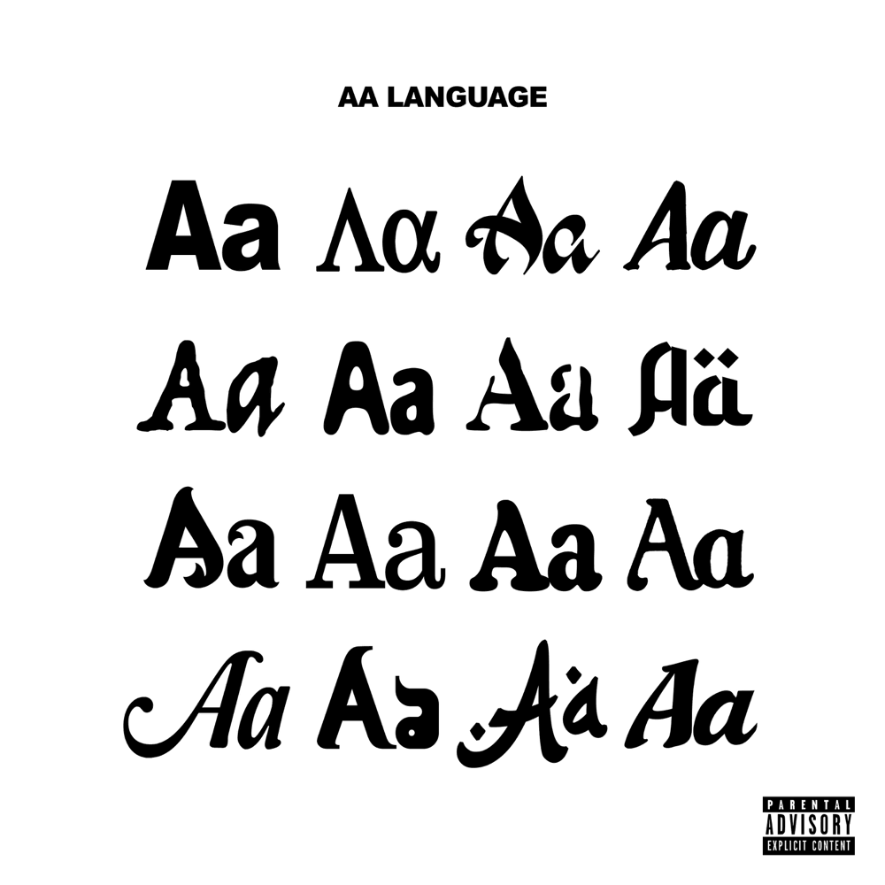 Aarne AA LANGUAGE cover artwork