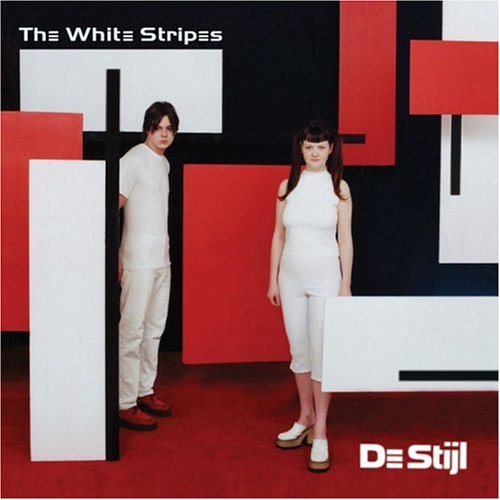 The White Stripes De Stijl cover artwork