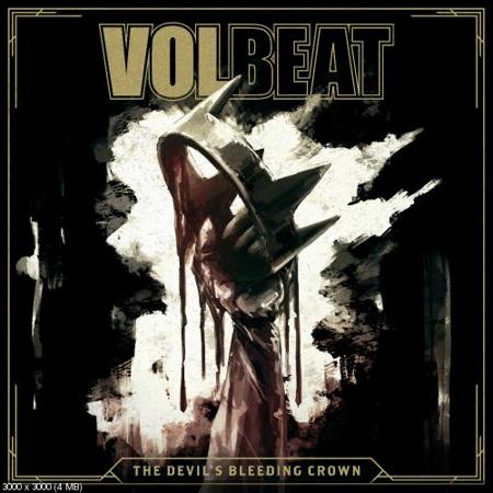 Volbeat — The Devil&#039;s Bleeding Crown cover artwork