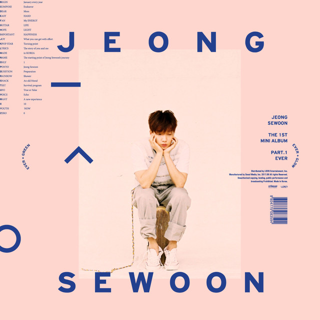 Jeong Sewoon The 1st Mini Album Part 1 [Ever] cover artwork