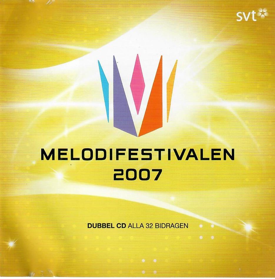 Melodifestivalen 🇸🇪 Melodifestivalen 2007 cover artwork