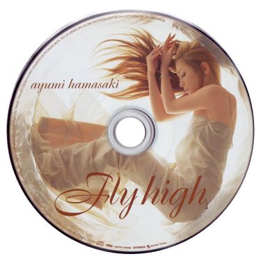Ayumi Hamasaki — Fly high cover artwork