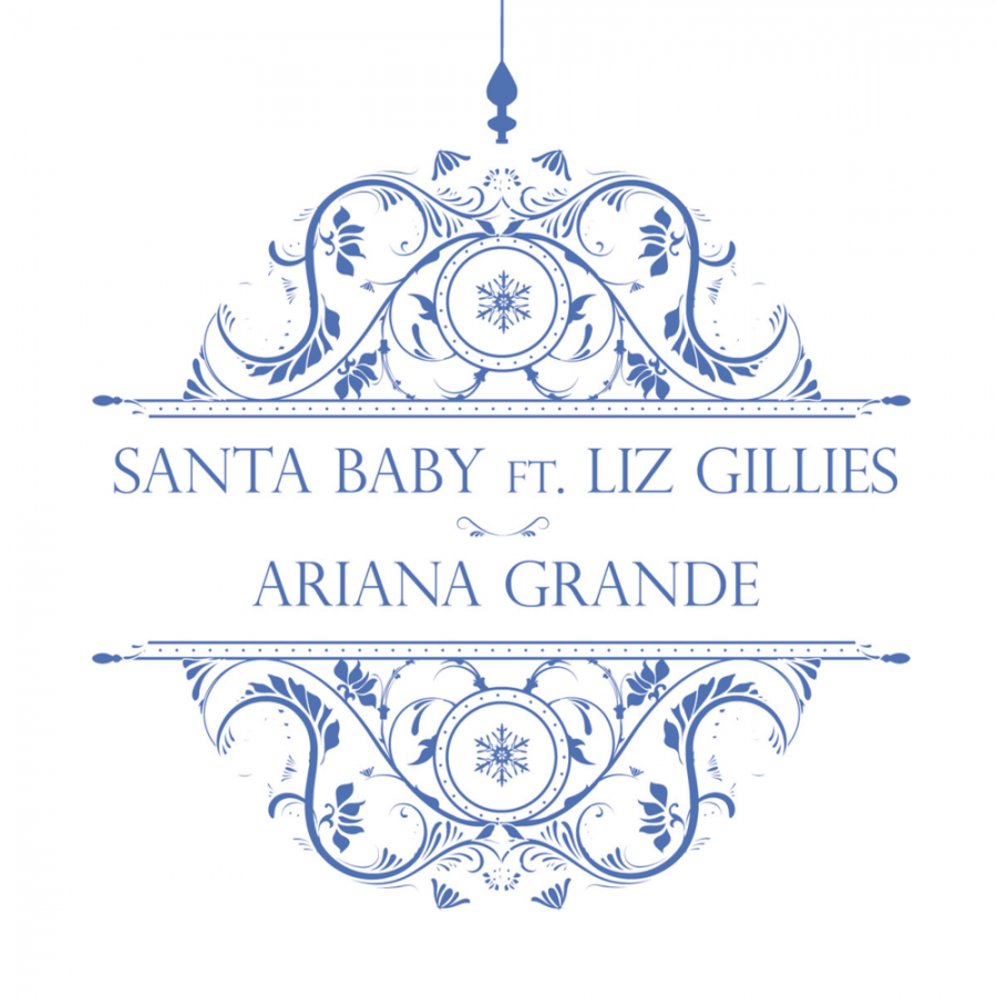 Ariana Grande featuring Liz Gillies — Santa Baby cover artwork