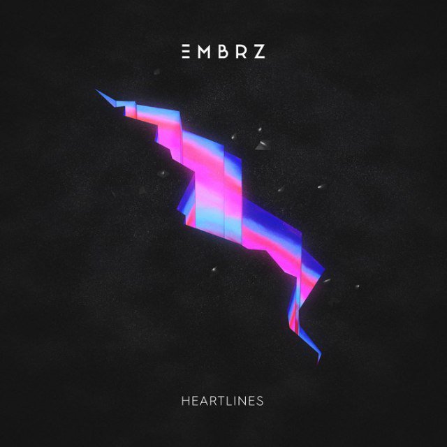 EMBRZ ft. featuring Meadowlark Heartlines cover artwork