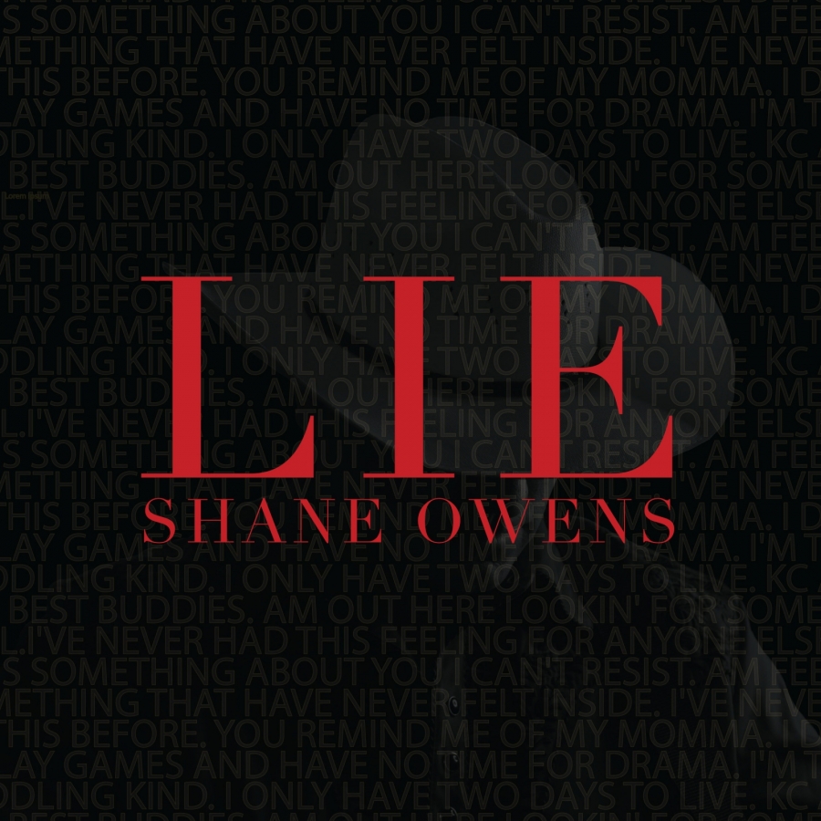 Shane Owens — Lie cover artwork