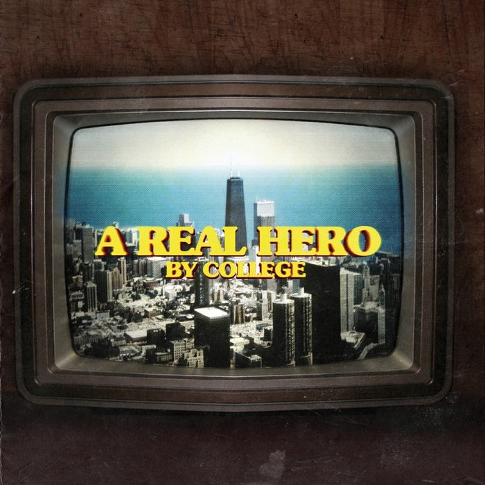 College featuring Electric Youth — A Real Hero cover artwork