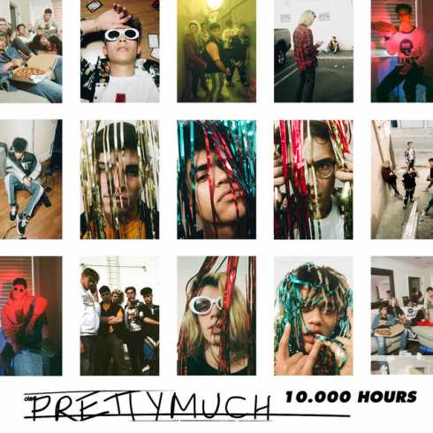 PRETTYMUCH — 10,000 Hours cover artwork