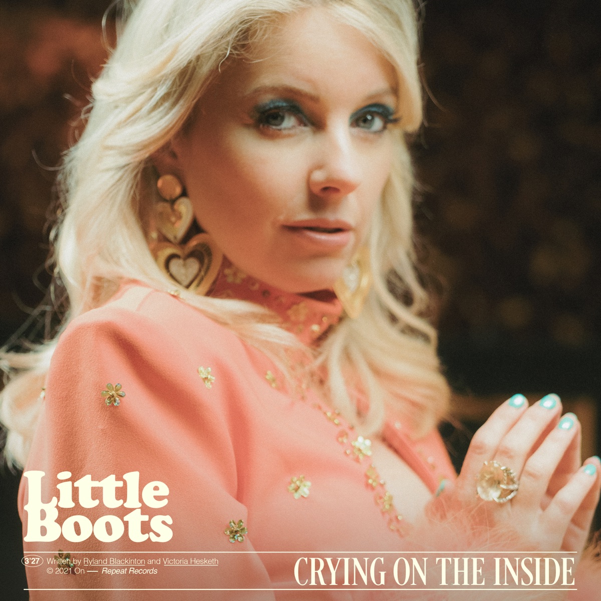 Little Boots Crying on the Inside cover artwork
