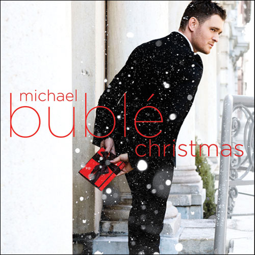Michael Bublé & Shania Twain White Christmas cover artwork