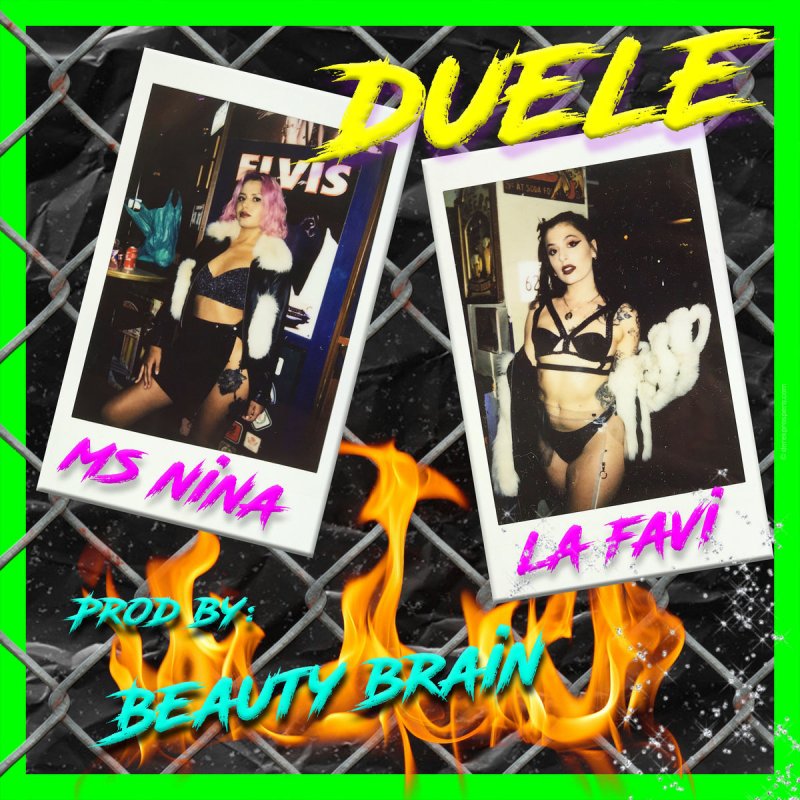 La Favi featuring Ms Nina — Duele cover artwork