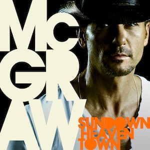 Tim McGraw Sundown Heaven Town cover artwork