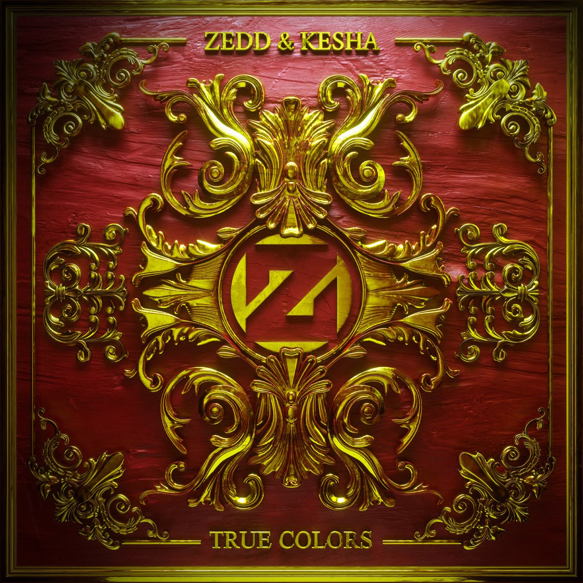 Zedd & Kesha True Colors cover artwork