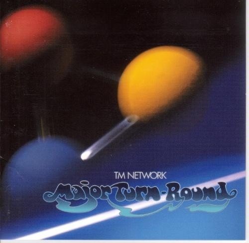 TM Network Major Turn-round cover artwork