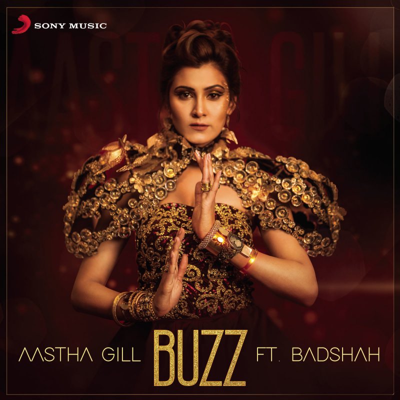 Aastha Gill featuring Badshah — Buzz cover artwork