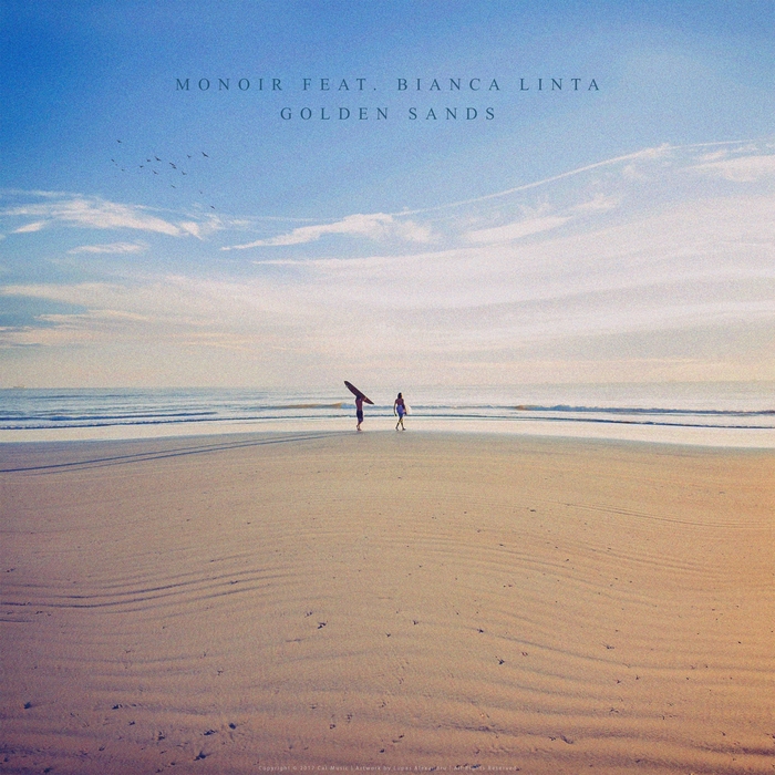 Monoir featuring Bianca Linta — Golden Sands cover artwork
