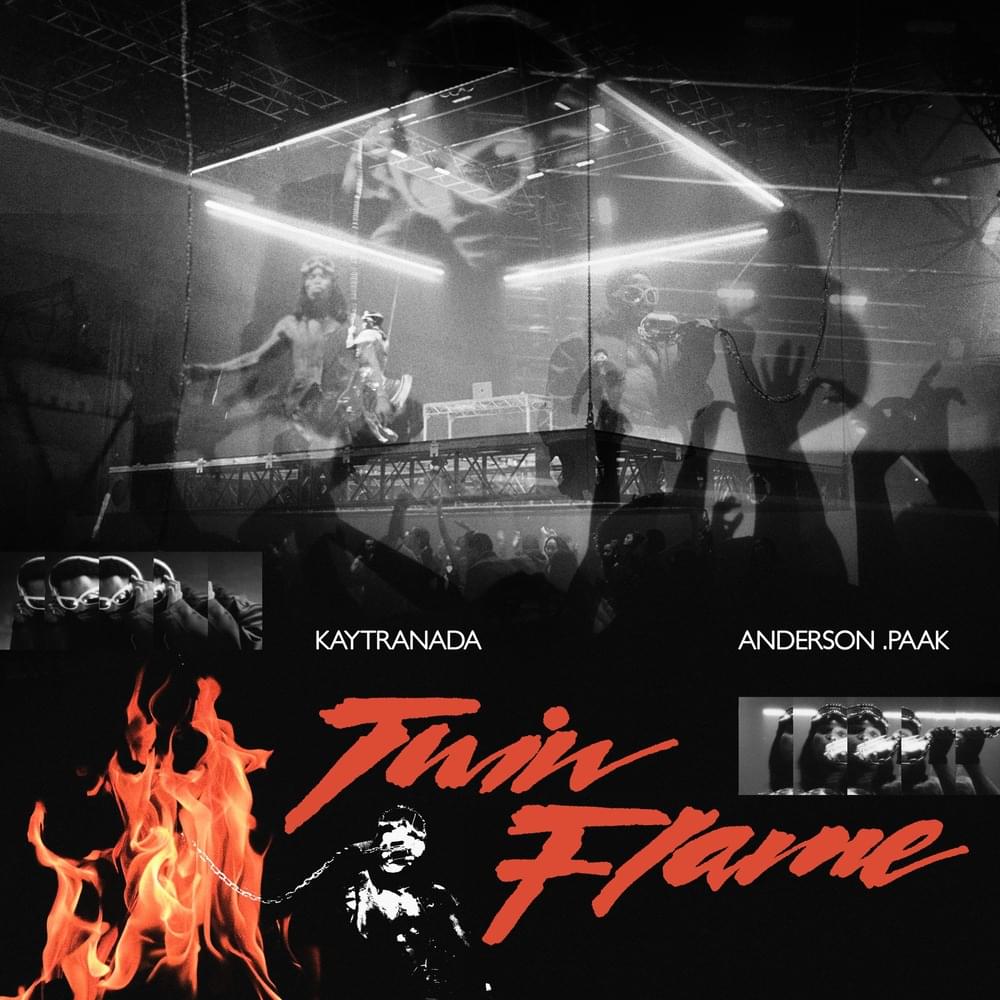KAYTRANADA & Anderson .Paak Twin Flame cover artwork