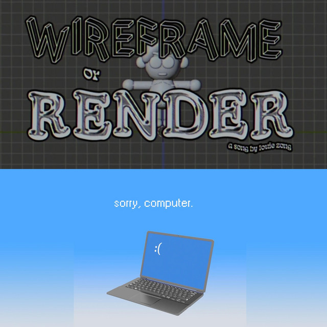 Louie Zong — Wireframe Or Render cover artwork