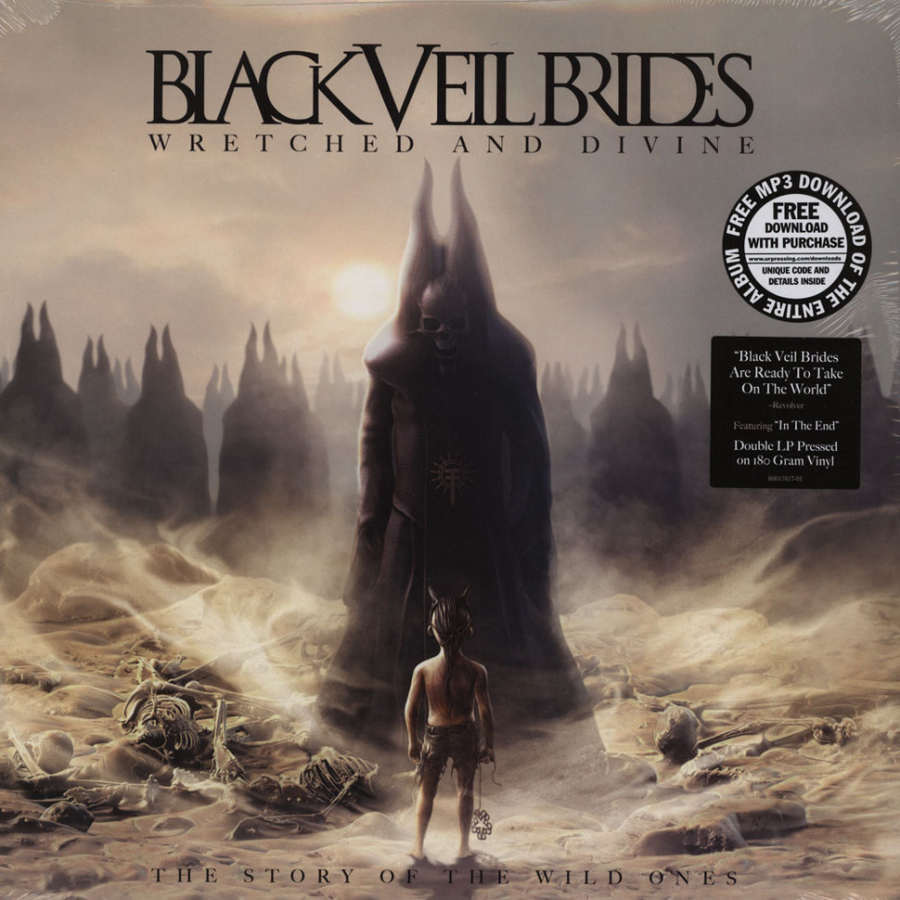 Black Veil Brides Wretched And Divine cover artwork