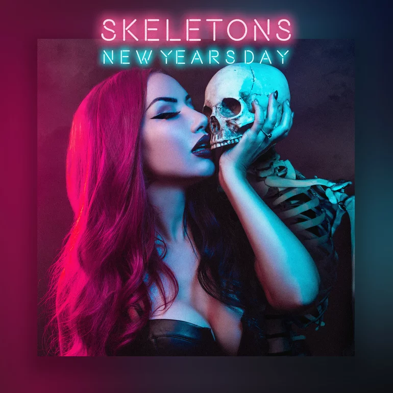 New Years Day — Skeletons cover artwork