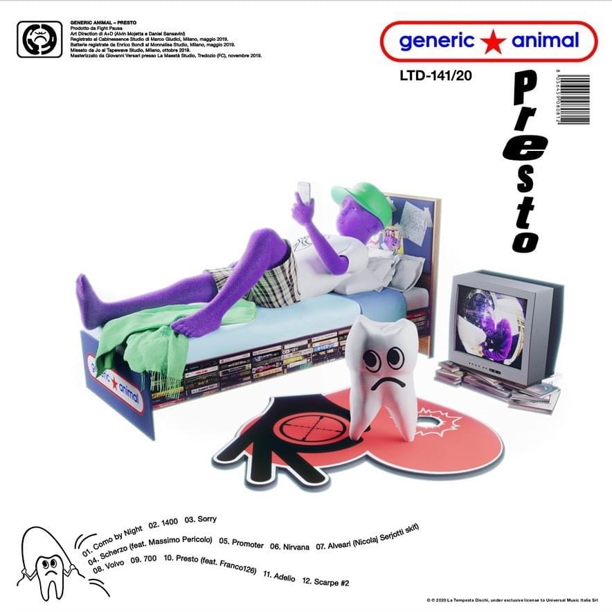 Generic Animal Presto cover artwork