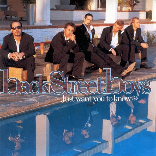 Backstreet Boys — Just Want You to Know cover artwork