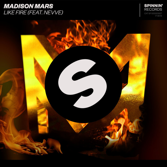 Madison Mars ft. featuring Nevve Like Fire cover artwork