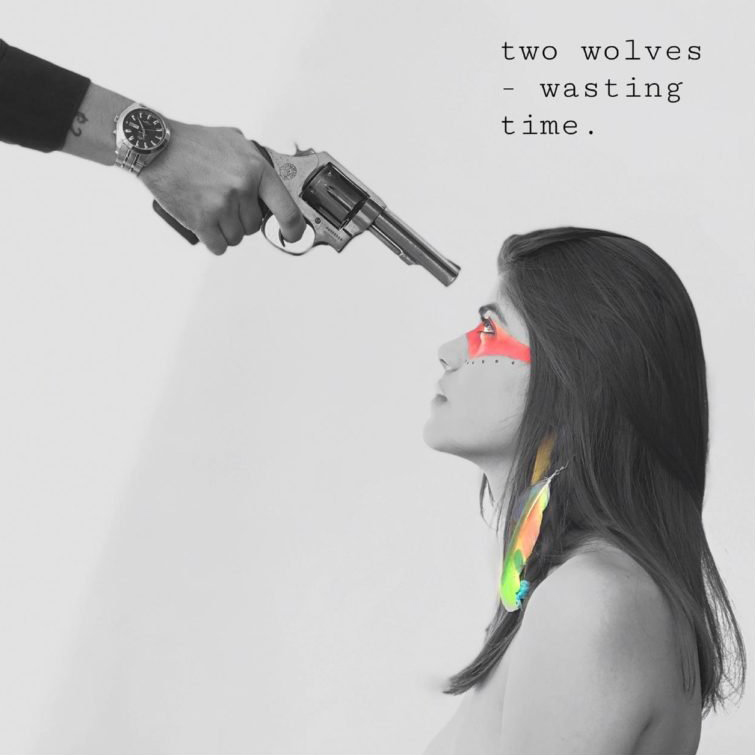 Two Wolves — Wasting Time cover artwork