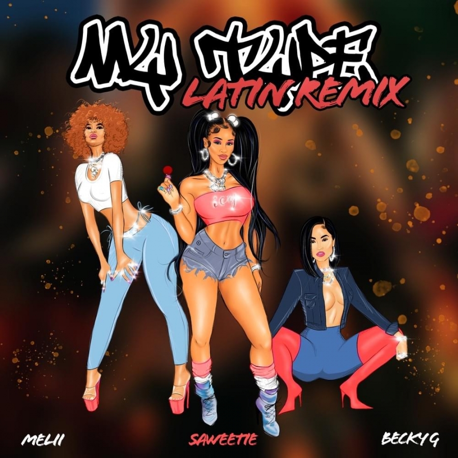 Saweetie featuring Becky G & Melii — My Type (Latin Remix) cover artwork