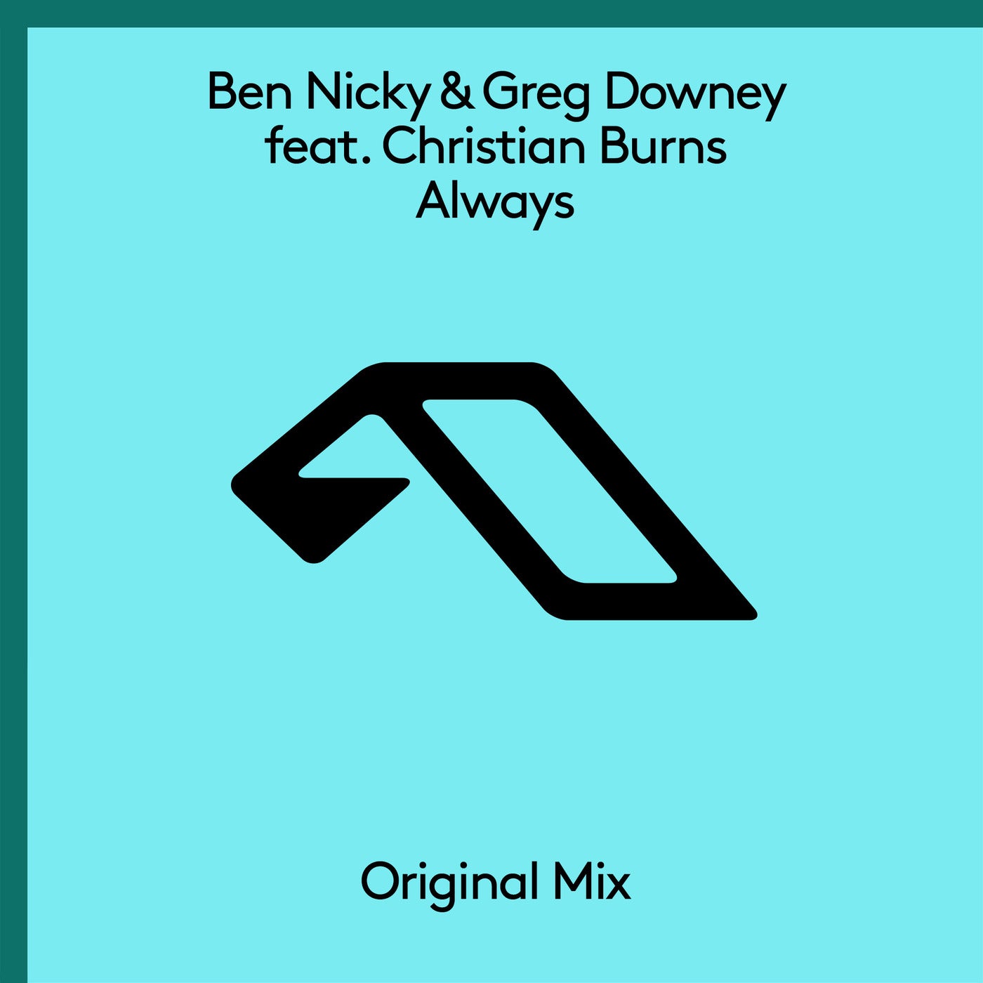 Ben Nicky & Greg Downey featuring Christian Burns — Always cover artwork