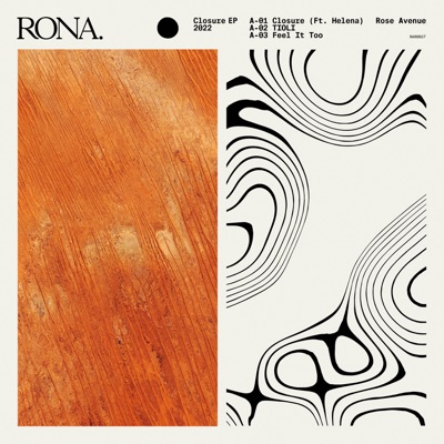 RONA. — Feel It Too cover artwork